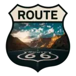 Route 66 Centennial Logo